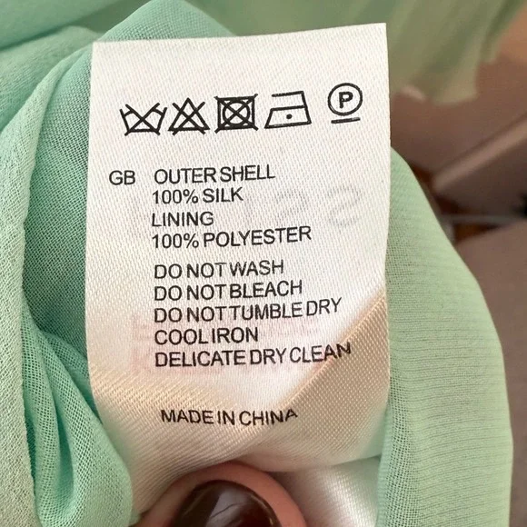 REISS Mint Pistachio Green Silk Cap Sleeve Midi Dress Belted Sheer Overlay  Sz 8 - www.disolcolor.com